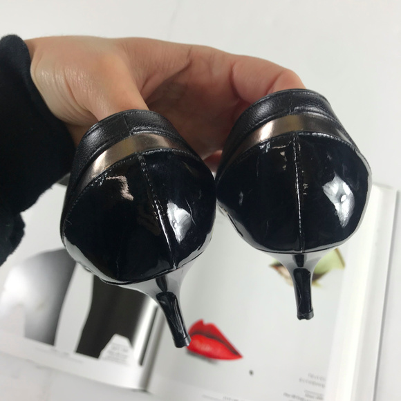 Jimmy Choo Black and Brown Heels - Picture 7 of 8